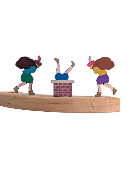 Schoorsteen Piet steker