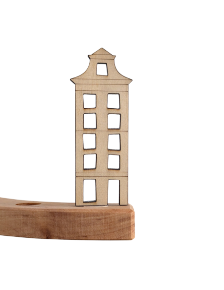 Grachtenpand groot steker