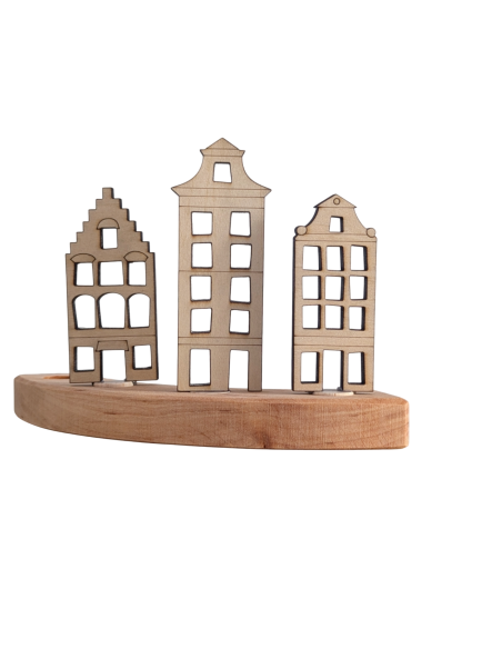 Grachtenpand groot steker