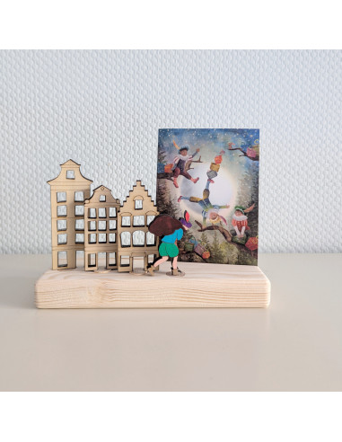 Grachtenpand groot steker