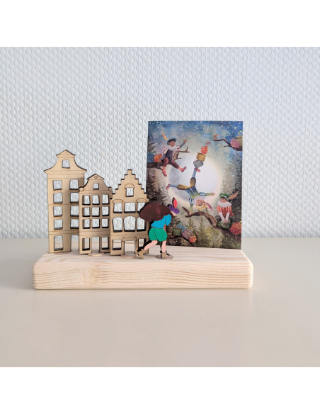 Grachtenpand groot steker