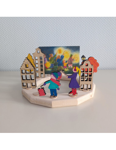 Grachtenpand groot steker