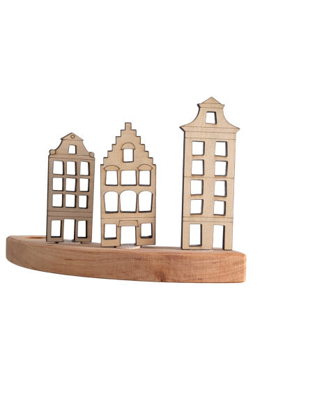 Grachtenpand klein steker