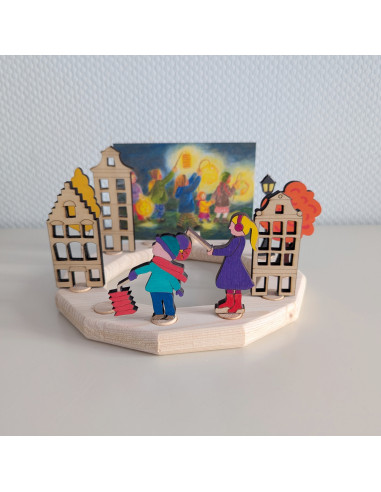 Grachtenpand klein steker