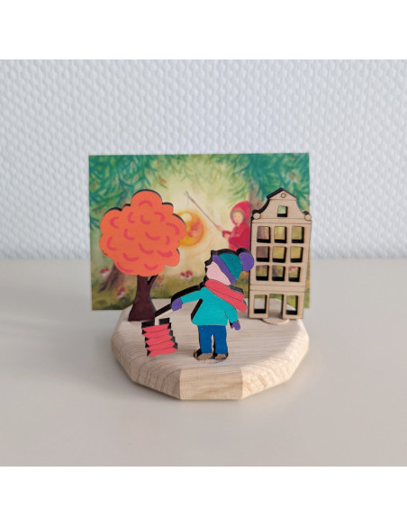 Grachtenpand klein steker