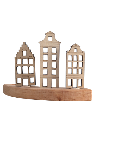 Grachtenpand trap steker