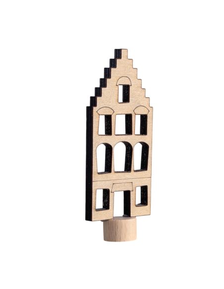 Grachtenpand trap steker