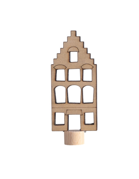 Grachtenpand trap steker