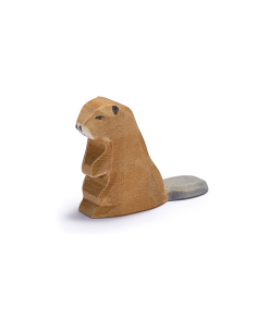 Bever zittend Ostheimer