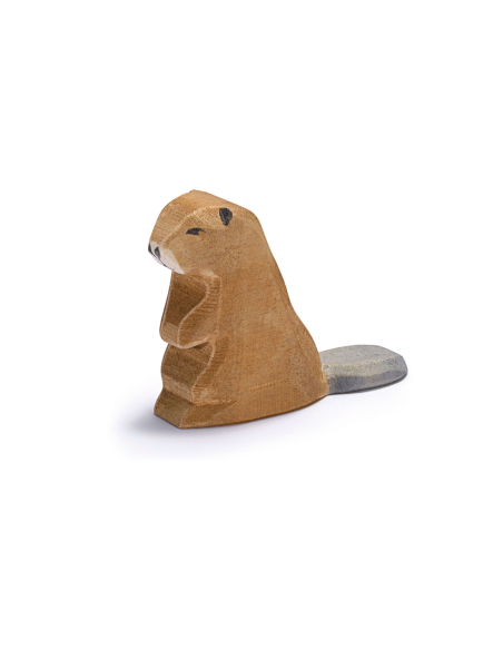 Bever zittend Ostheimer