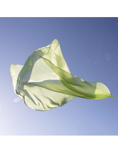 Sarah's silks speeldoek limegroen