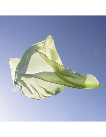 Sarah's silks speeldoek limegroen