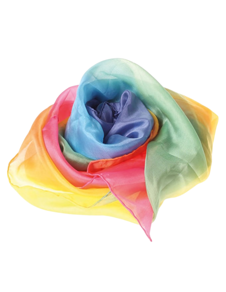 Sarah's Silks speeldoek regenboog mini