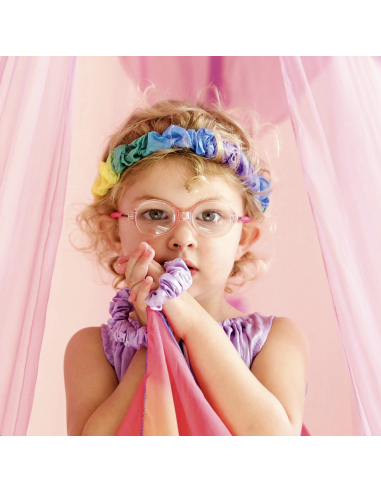 Sarah's Silks zeiden bloemenkrans regenboog