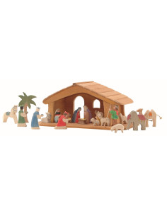 Mini koningsdieren kerststal Ostheimer 2