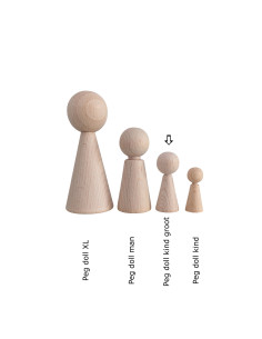 Peg doll kind groot 2