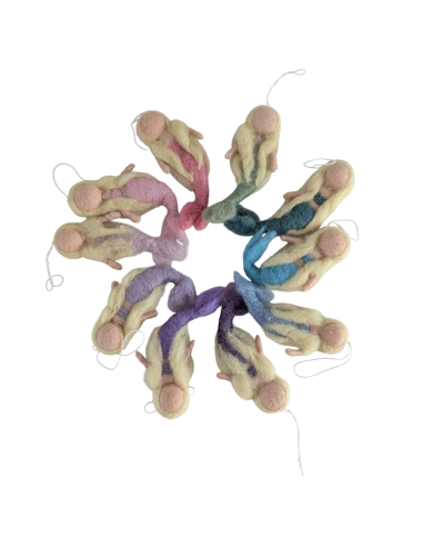 Zeemeermin hanger vilt