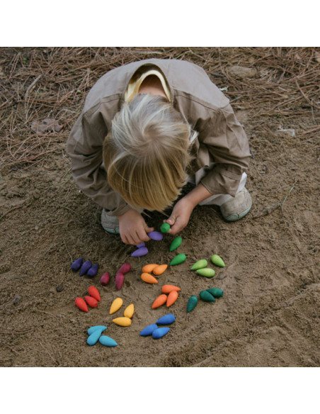 Mandala - regenboog sneeuwvlok