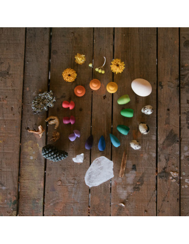 Mandala - regenboog sneeuwvlok