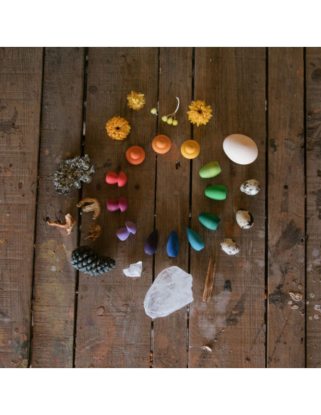 Mandala - regenboog sneeuwvlok