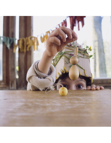 Paashaas en kuiken hanger