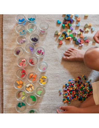 Mis match and bloom loose parts set