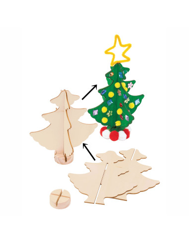Kerstboom knutselset