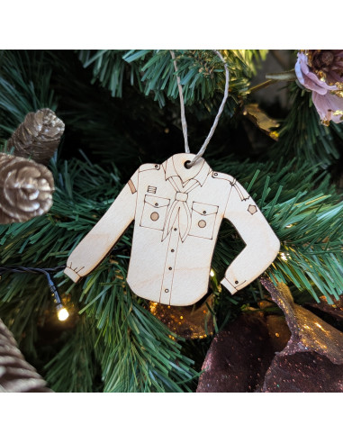 Scouting uniform hanger