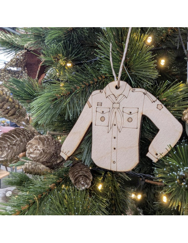 Scouting uniform hanger