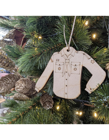 Scouting uniform hanger