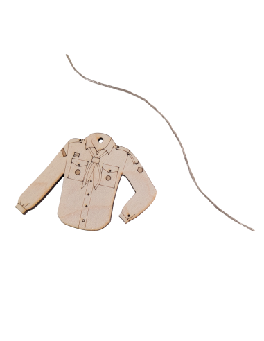 Scouting uniform hanger