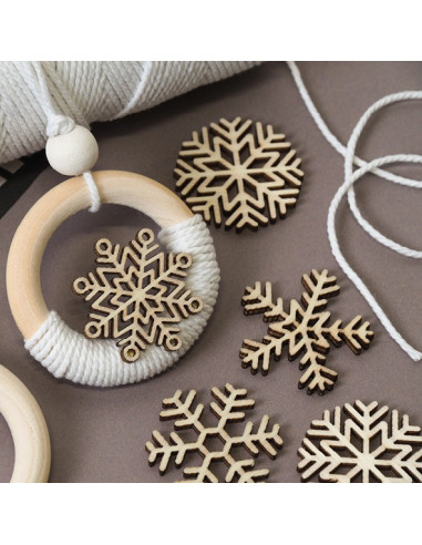 Mini figuurtjes sneeuwvlok