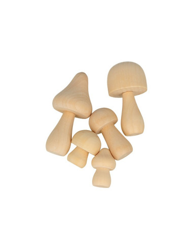 Knutsel paddestoelen set