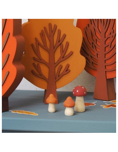 Knutsel paddestoelen set