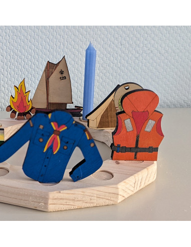 Scouting zwemvest steker