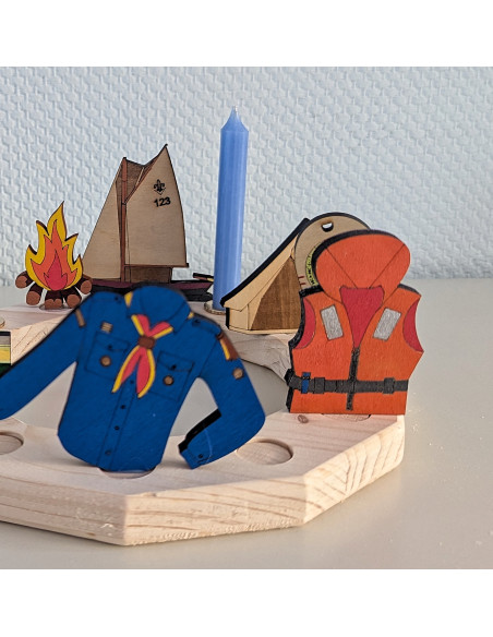 Scouting zwemvest steker