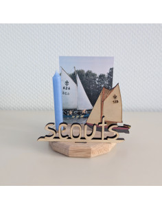 Scouting lelievlet steker 2