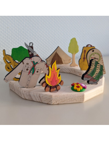 Scouting wandelschoenen steker