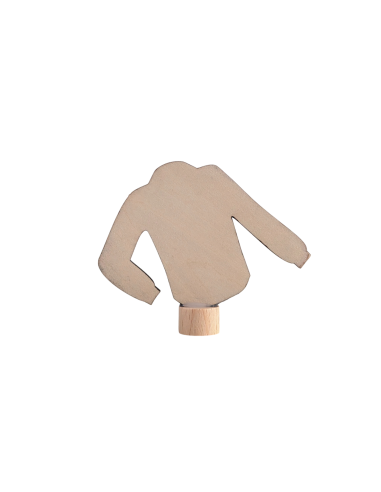 Scouting blouse beige steker