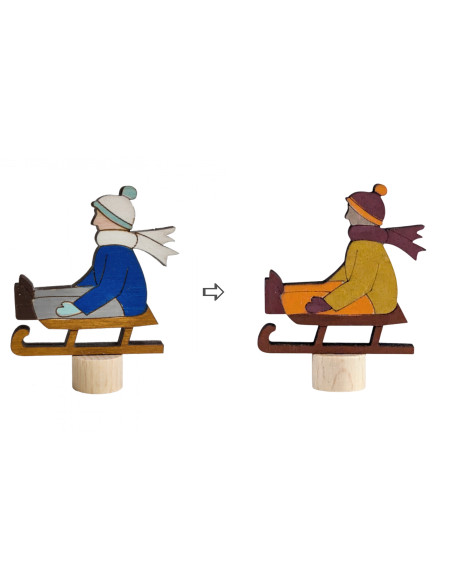 Ons ontwerp in eigen kleur steker