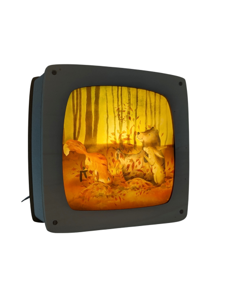 Herfstbos plaat voor seizoenslamp Lotte Drouen