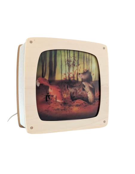 Herfstbos plaat voor seizoenslamp Lotte Drouen