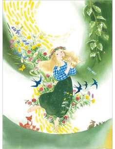 Ansichtkaart fluiten Tord Nygren