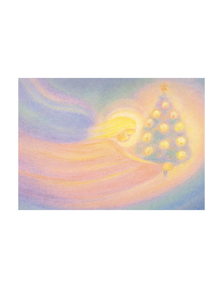 Ansichtkaart kerstengel Ruth Elsässer