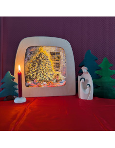 Kerststal stijlvol 2