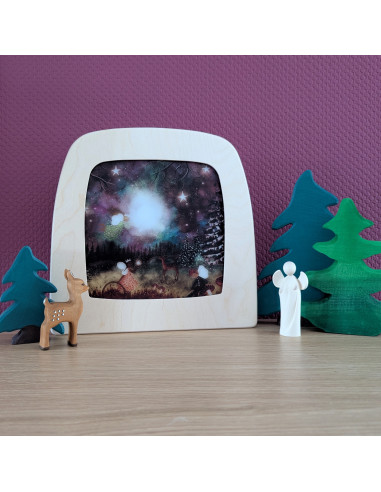 Magisch seizoen plaat voor seizoenslamp...