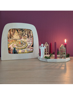 Advent plaat voor seizoenslamp Kapitein Kalk 2