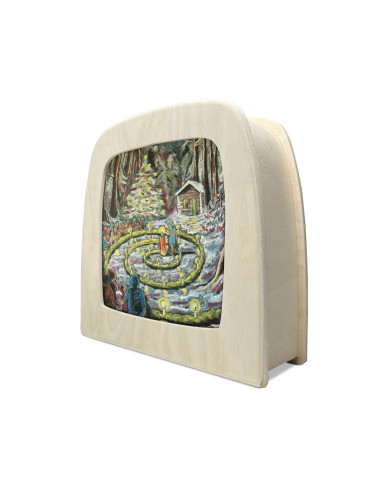 Advent plaat voor seizoenslamp Kapitein Kalk