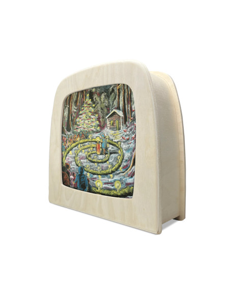 Advent plaat voor seizoenslamp Kapitein Kalk