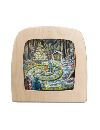 Advent plaat voor seizoenslamp Kapitein Kalk